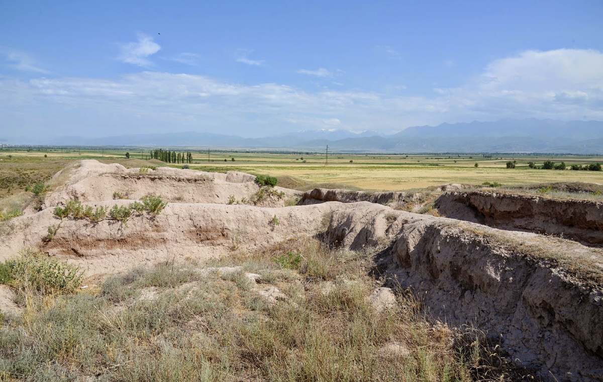 The ruins of Suyab in the Chüy Valley of modern Kyrgyzstan, near Li Bai’s likely birthplace.